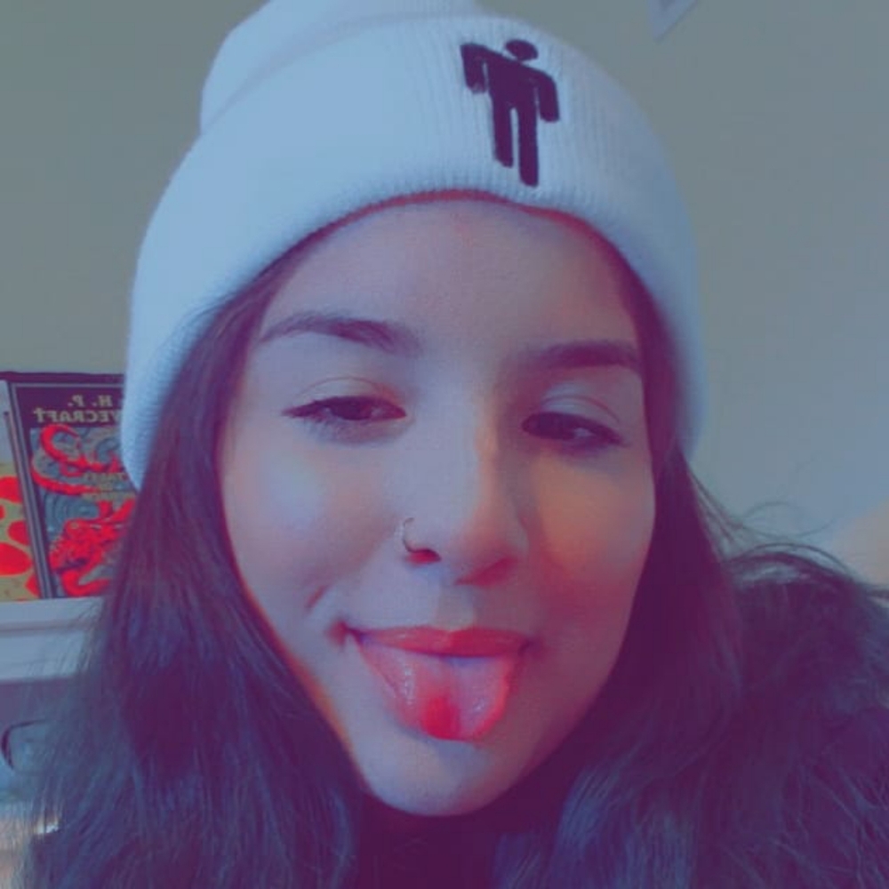 White Billie Eilish Beanie
